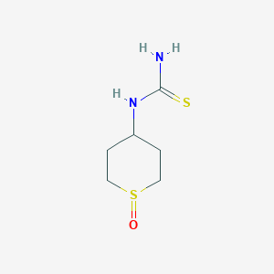 1-(1-Oxidotetrahydro-2H-thiopyran-4-yl)thiourea