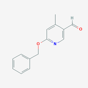 6-(Benzyloxy)-4-methylnicotinaldehyde