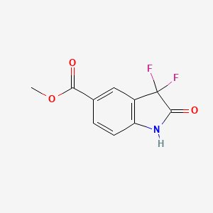 Methyl 3,3-difluoro-2-oxoindoline-5-carboxylate