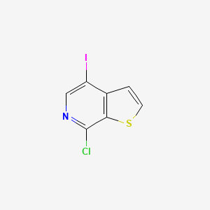 7-Chloro-4-iodothieno[2,3-c]pyridine