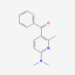 (6-(Dimethylamino)-2-methylpyridin-3-yl)(phenyl)methanone