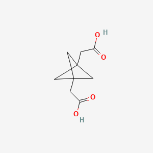 2-[3-(Carboxymethyl)bicyclo[1.1.1]pentan-1-yl]aceticacid