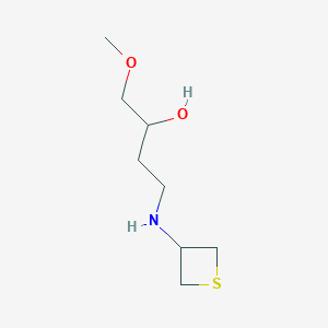 1-Methoxy-4-(thietan-3-ylamino)butan-2-ol