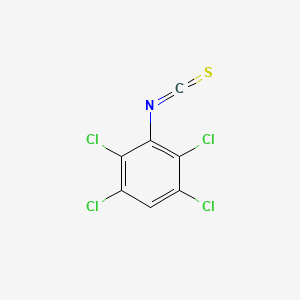 molecular formula C7HCl4NS B1302297 2,3,5,6-Tetrachlorophenyl isothiocyanate CAS No. 22133-95-5
