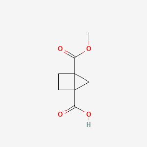 4-(Methoxycarbonyl)bicyclo[2.1.0]pentane-1-carboxylic acid