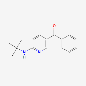 (6-(tert-Butylamino)pyridin-3-yl)(phenyl)methanone