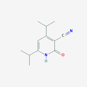 4,6-Diisopropyl-2-oxo-1,2-dihydropyridine-3-carbonitrile