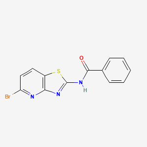 N-(5-Bromothiazolo[4,5-b]pyridin-2-yl)benzamide