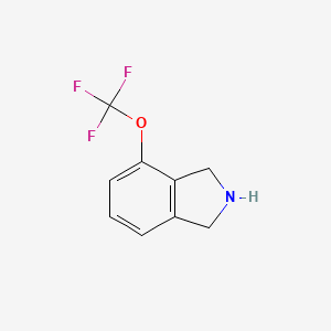 4-(trifluoromethoxy)-2,3-dihydro-1H-isoindole