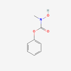 Phenyl hydroxy(methyl)carbamate