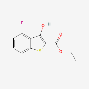 Ethyl 4-fluoro-3-hydroxybenzo[b]thiophene-2-carboxylate