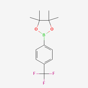 4,4,5,5-Tetramethyl-2-(4-(trifluoromethyl)phenyl)-1,3,2-dioxaborolane
