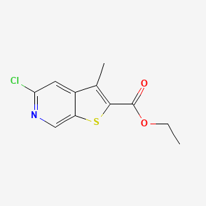 Ethyl 5-chloro-3-methylthieno[2,3-c]pyridine-2-carboxylate