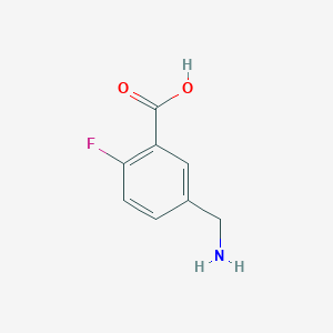 5-(Aminomethyl)-2-fluorobenzoic acid