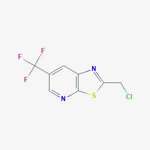 2-(Chloromethyl)-6-(trifluoromethyl)thiazolo[5,4-b]pyridine