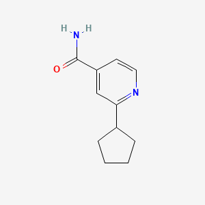 2-Cyclopentylisonicotinamide