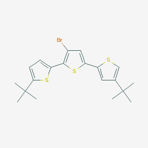 3-bromo-5-(4-tert-butylthiophen-2-yl)-2-(5-tert-butylthiophen-2-yl)thiophene