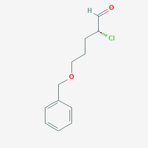 (R)-5-(Benzyloxy)-2-chloropentanal