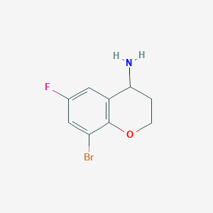 8-Bromo-6-fluorochroman-4-amine