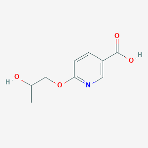 6-(2-Hydroxypropoxy)nicotinic acid