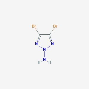 4,5-Dibromo-2H-1,2,3-triazol-2-amine