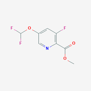 Methyl 5-(difluoromethoxy)-3-fluoropicolinate