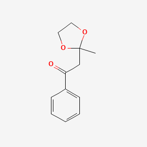 2-(2-Methyl-1,3-dioxolan-2-yl)-1-phenylethanone