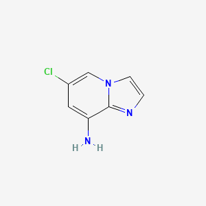 6-Chloroimidazo[1,2-a]pyridin-8-amine