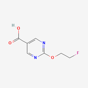 2-(2-Fluoroethoxy)pyrimidine-5-carboxylic acid