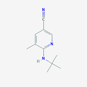 6-(tert-Butylamino)-5-methylnicotinonitrile