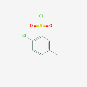 2-Chloro-4,5-dimethylbenzene-1-sulfonylchloride