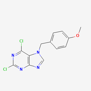 2,6-dichloro-7-(4-methoxybenzyl)-7H-purine