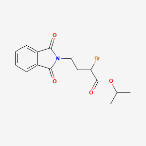 Isopropyl 2-bromo-4-(1,3-dioxoisoindolin-2-yl)butanoate