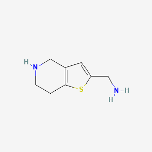 (4,5,6,7-Tetrahydrothieno[3,2-C]pyridin-2-YL)methanamine