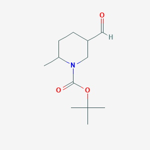 tert-Butyl 5-formyl-2-methylpiperidine-1-carboxylate