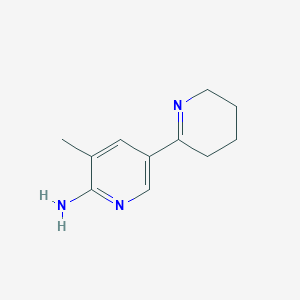 5'-Methyl-3,4,5,6-tetrahydro-[2,3'-bipyridin]-6'-amine