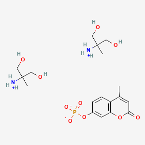 1,3-Dihydroxy-2-methylpropan-2-aminium 4-methyl-2-oxo-2H-chromen-7-yl phosphate