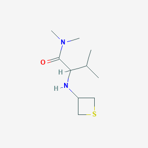 N,N,3-Trimethyl-2-(thietan-3-ylamino)butanamide