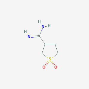 Tetrahydrothiophene-3-carboximidamide1,1-dioxide