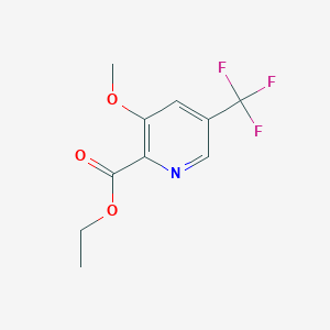 Ethyl 3-methoxy-5-(trifluoromethyl)picolinate