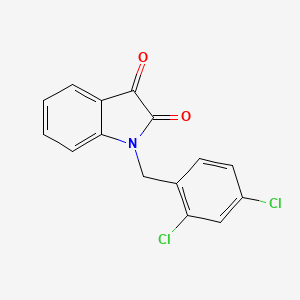 molecular formula C15H9Cl2NO2 B1302368 1-(2,4-dichlorobenzyl)-1H-indole-2,3-dione CAS No. 79183-24-7