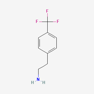 molecular formula C9H10F3N B1302369 2-(4-三氟甲基苯基)-乙胺 CAS No. 775-00-8
