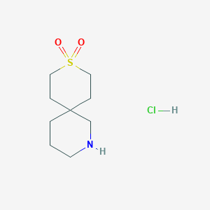 9-Thia-2-azaspiro[5.5]undecane9,9-dioxidehydrochloride