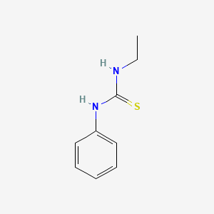 molecular formula C9H12N2S B1302370 1-乙基-3-苯基硫脲 CAS No. 2741-06-2