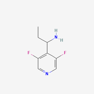 1-(3,5-Difluoropyridin-4-YL)propan-1-amine2hcl