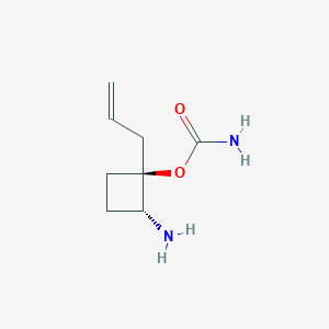 trans-1-Allyl-2-aminocyclobutylcarbamate