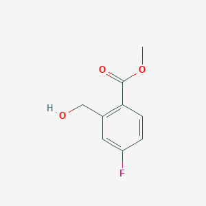 Methyl 4-fluoro-2-(hydroxymethyl)benzoate