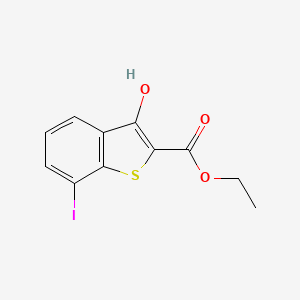 Ethyl 3-hydroxy-7-iodobenzo[b]thiophene-2-carboxylate