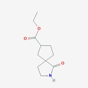 Ethyl 1-oxo-2-azaspiro[4.4]nonane-7-carboxylate