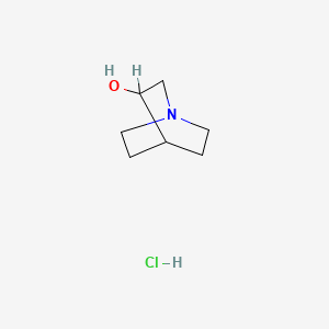 molecular formula C7H14ClNO B1302385 3-Quinuclidinol hydrochloride CAS No. 6238-13-7